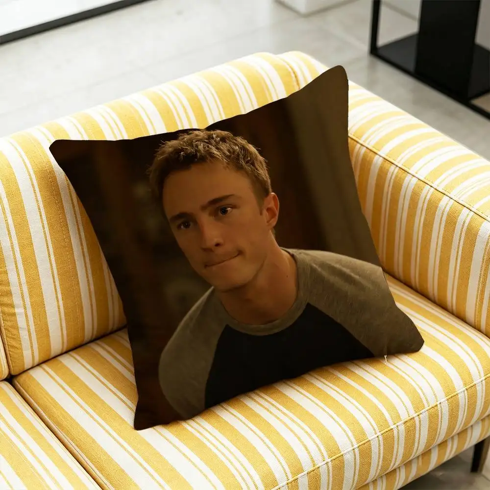 For Drew Starkey Throw Pillow Case 45cm 60cm 40cm Decoration Bed Custom Square Pillowcase Pad Cover
