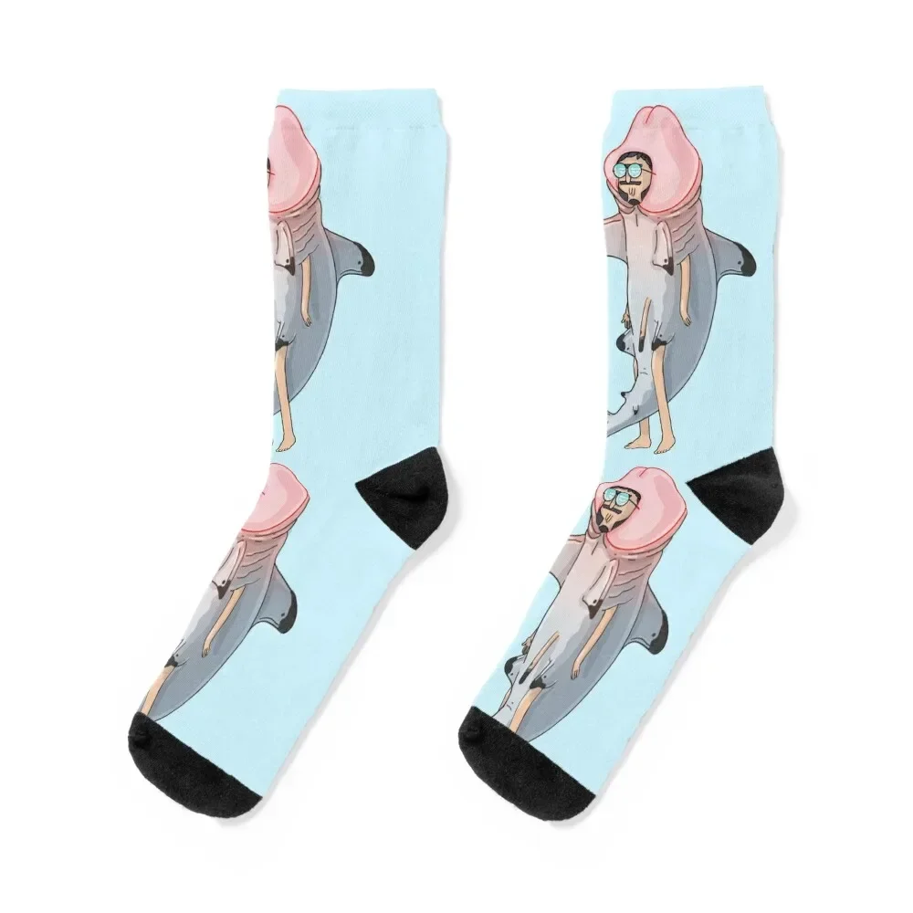 

shark cock The Ugly King Socks snow floor men cotton high quality gifts Ladies Socks Men's