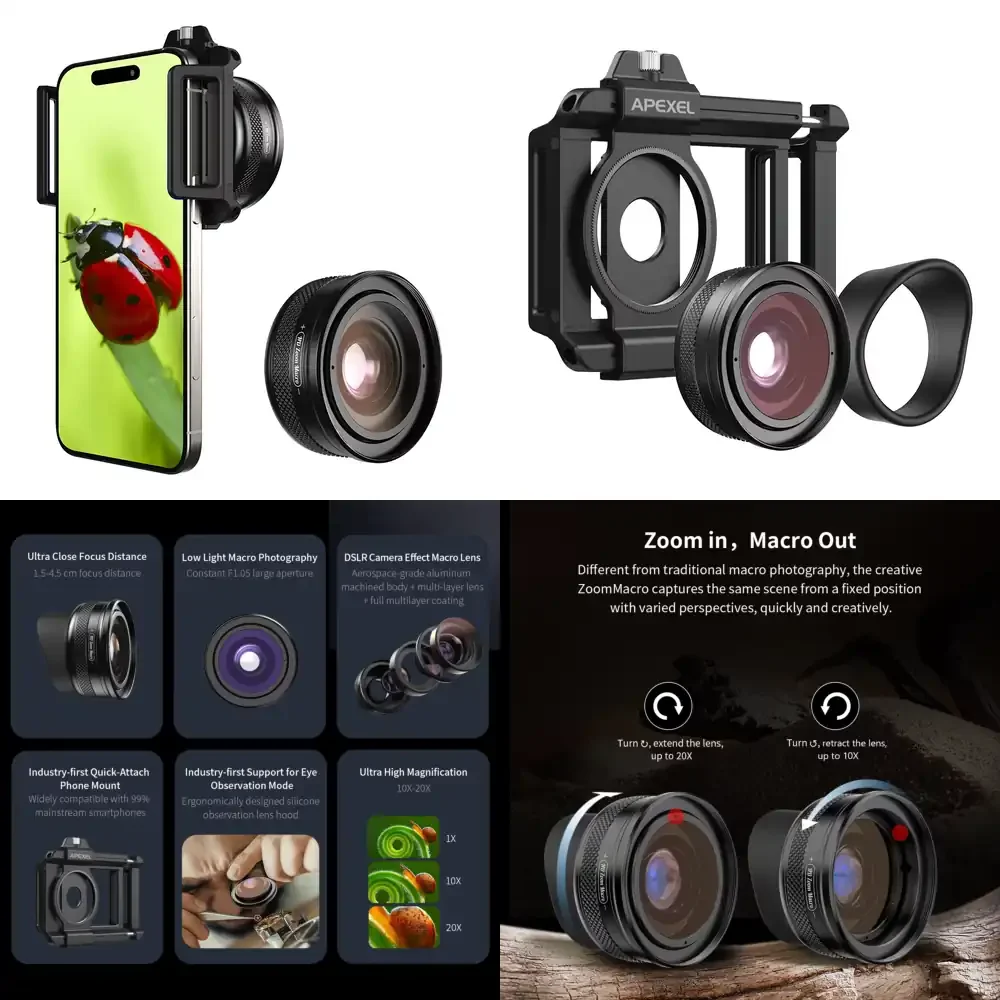 

Макрообъектив APL ZM100 с зумом