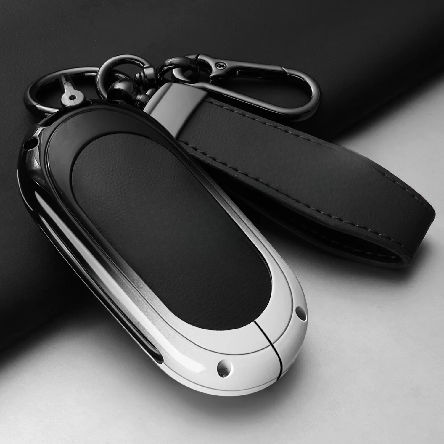 مناسبة ل 2025 الجديدة مرسيدس بنز C260L حافظة حماية المفاتيح الخاصة GLC300L حقيبة E300L سيارة S-Class EQE قذيفة الذكور #3