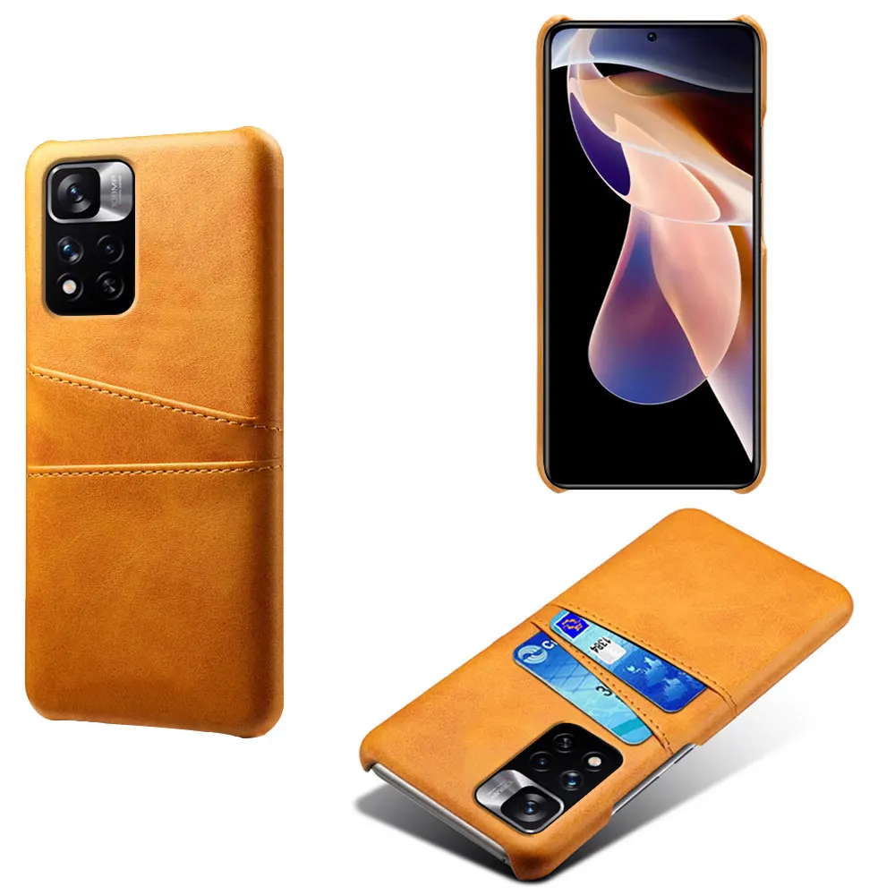 Retro PU Leather Card Slots Case For Xiaomi Redmi Note 11 Pro 10 9 9s 9T Mi 10T 11 Lite 11T Poco F3 M3 Pro 5G X3 GT NFC Cover