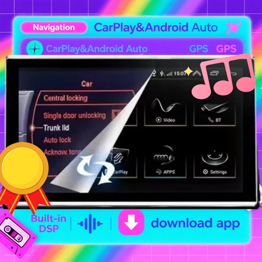 2025 New Android Car Radio For Audi A6 C7 A7 2012-2018 Multimedia Player Carplay DSP Screen Stereo GPS Navigation Head Unit