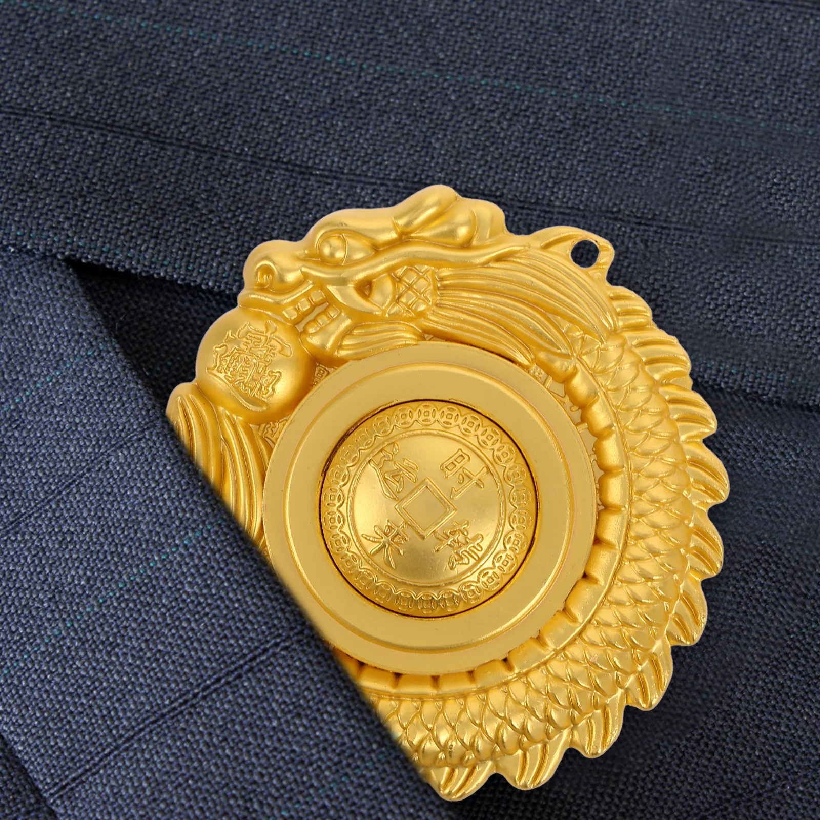 Colgante con dije de dragón chino para hacer joyería DIY, adorno colgante, símbolo tradicional de la fortuna y el éxito, decoración de escritorio de oficina