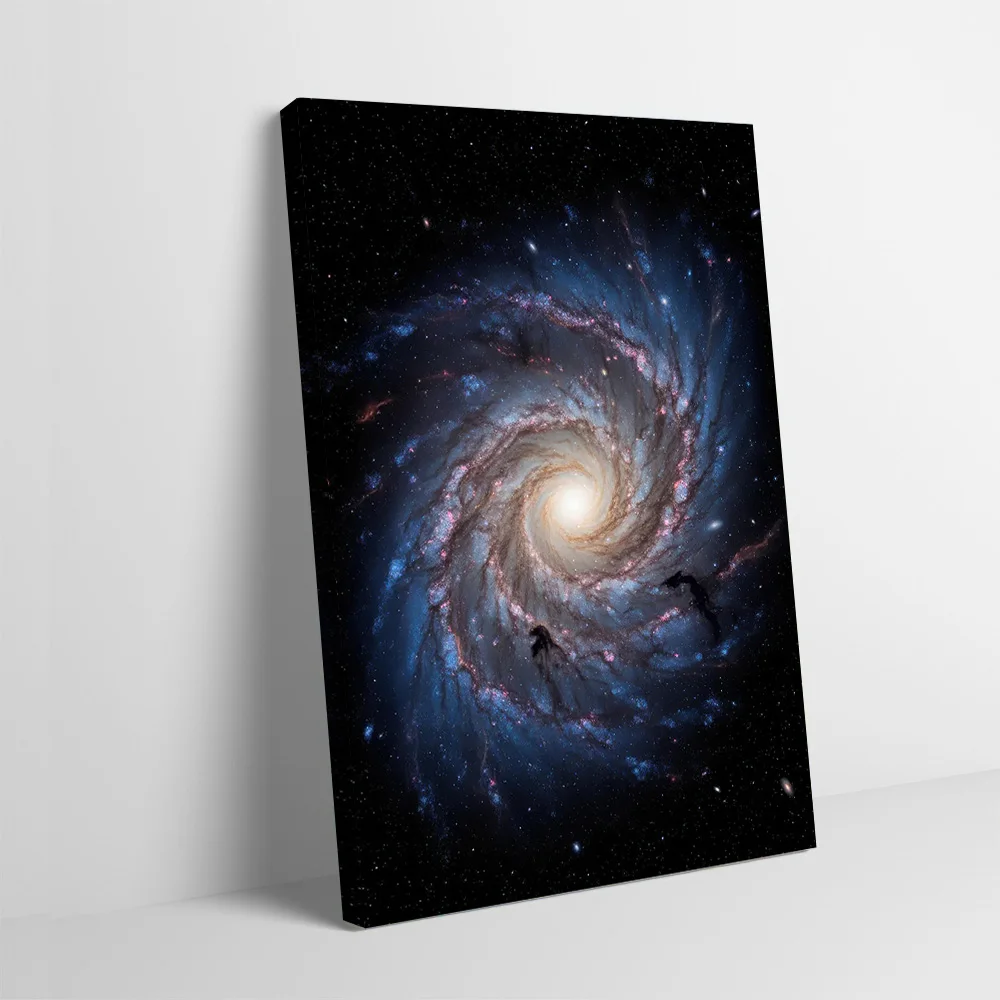 Andromeda (M31) Spiral Galaxy in Deep Space Poster Customizable Printed Canvas Painting for Pictures Wall Art Decorative Picture