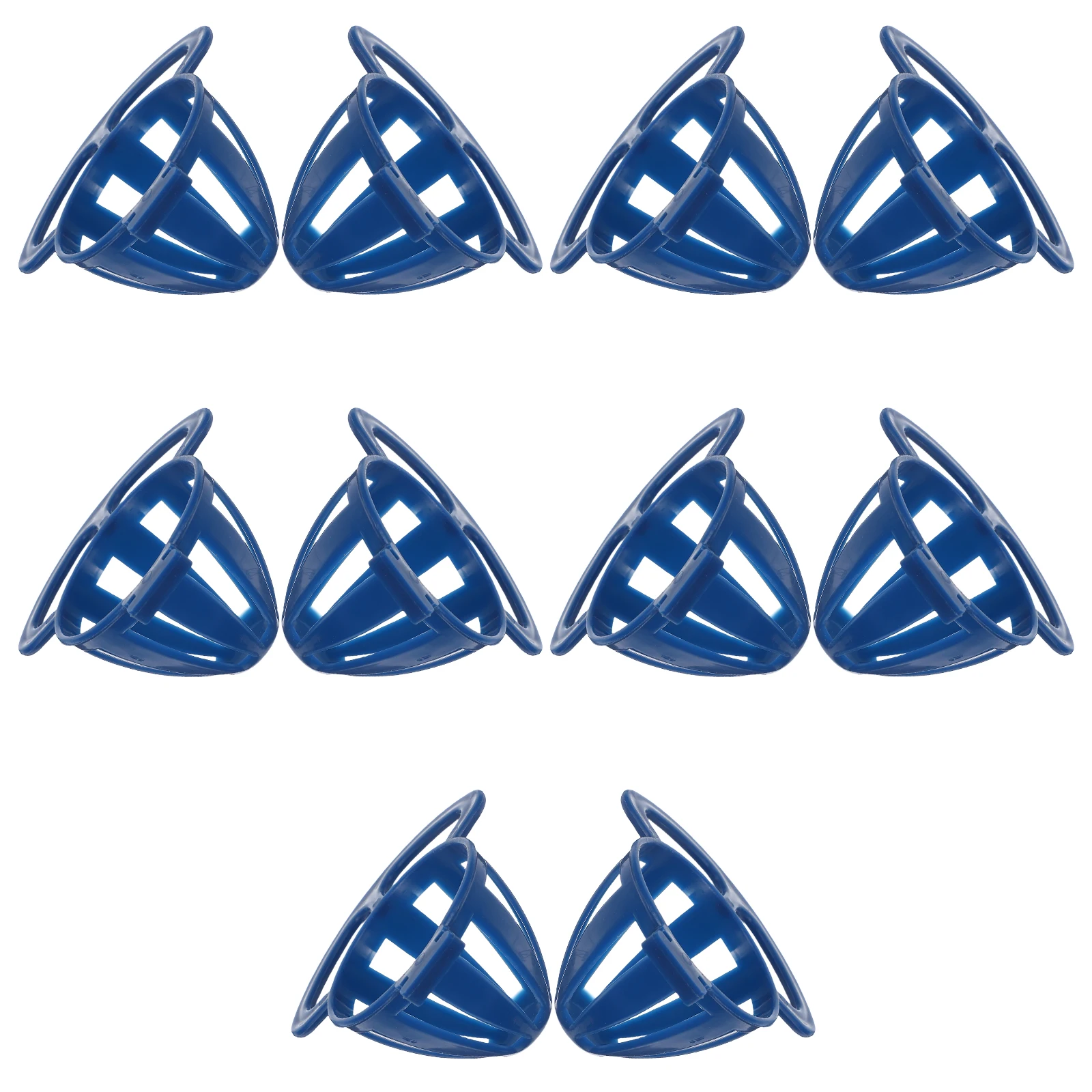 

10 Pcs Feeding Bowl Fruit and Vegetable Basket Feeder Plastic Bird Cage Accessories