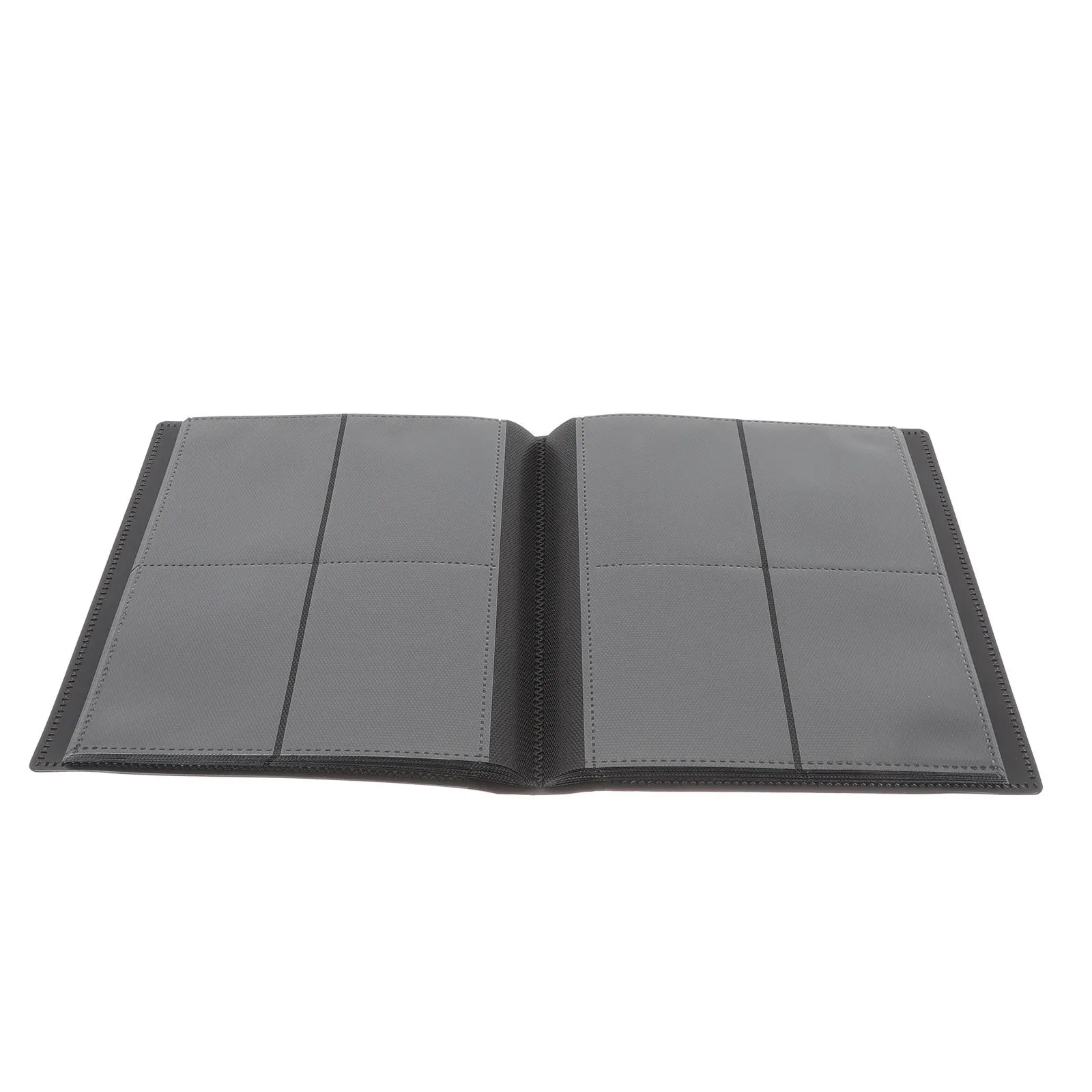 Card Binder Holder Album for Sports Cards Collector Black PP Gaming Waterproof Practical Design Excellent Craftsmanship Useful