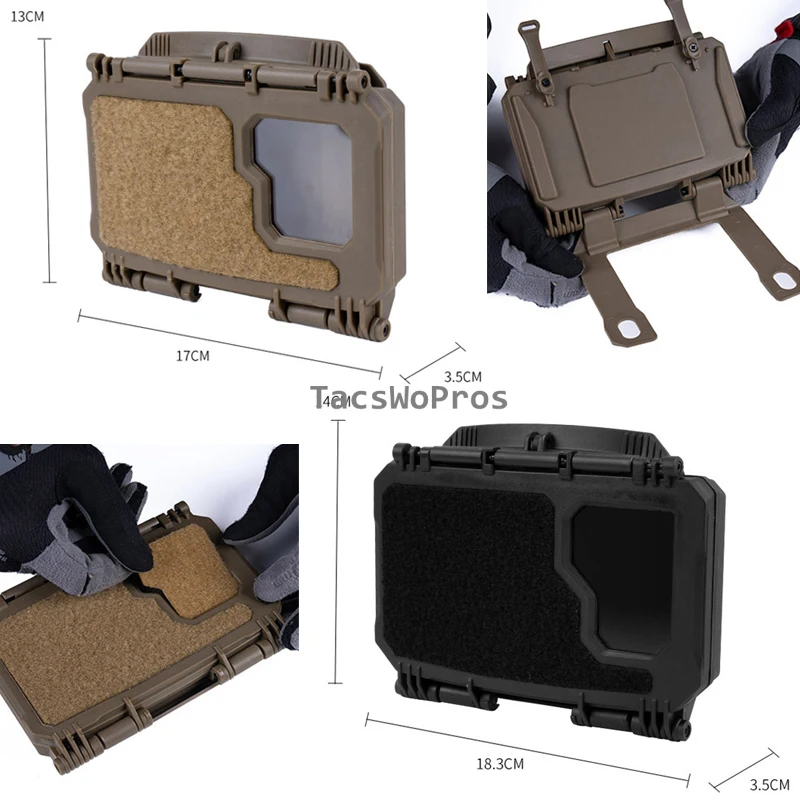 Soporte táctico MOLLE V2 Plus para teléfono – Chaleco caza airsoft - imagen 4
