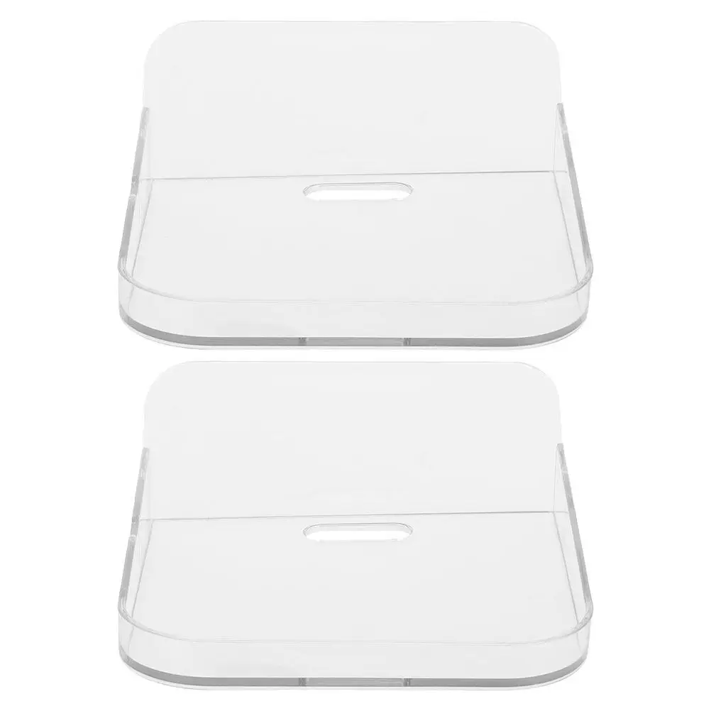 2Pcs Wall Camera Mount Bracket No Drill Transparent Floating Shelf Easy Install Camera Tray Holder for Indoor Use