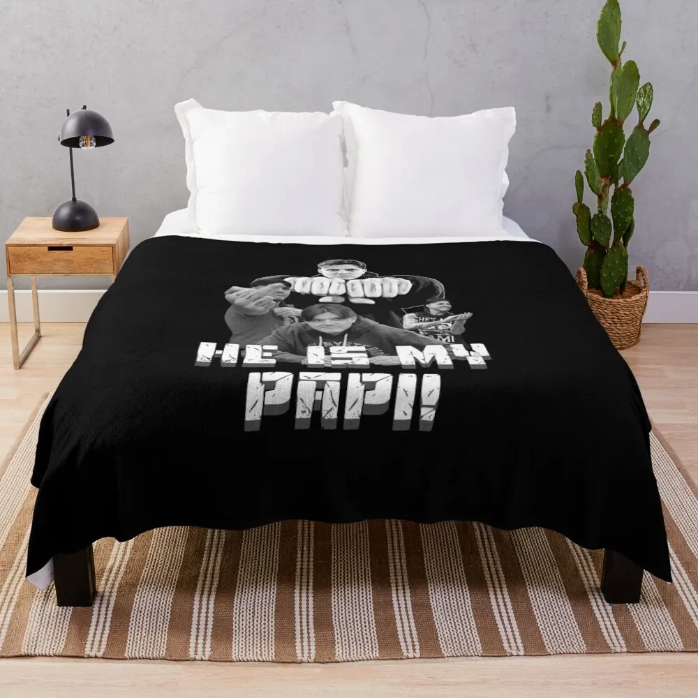 

He is my Papi! - Dominik Mysterio Throw Blanket Sofa Quilt Thermal anime Flannel Blankets