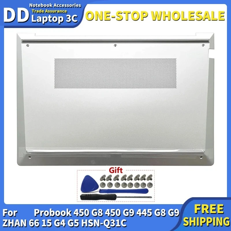 

New Original for Probook 450 G8 450 G9 445 G8 G9 ZHAN 66 15 G4 G5 HSN-Q31C Laptop Bottom Case Lower Cover Replacement Housing