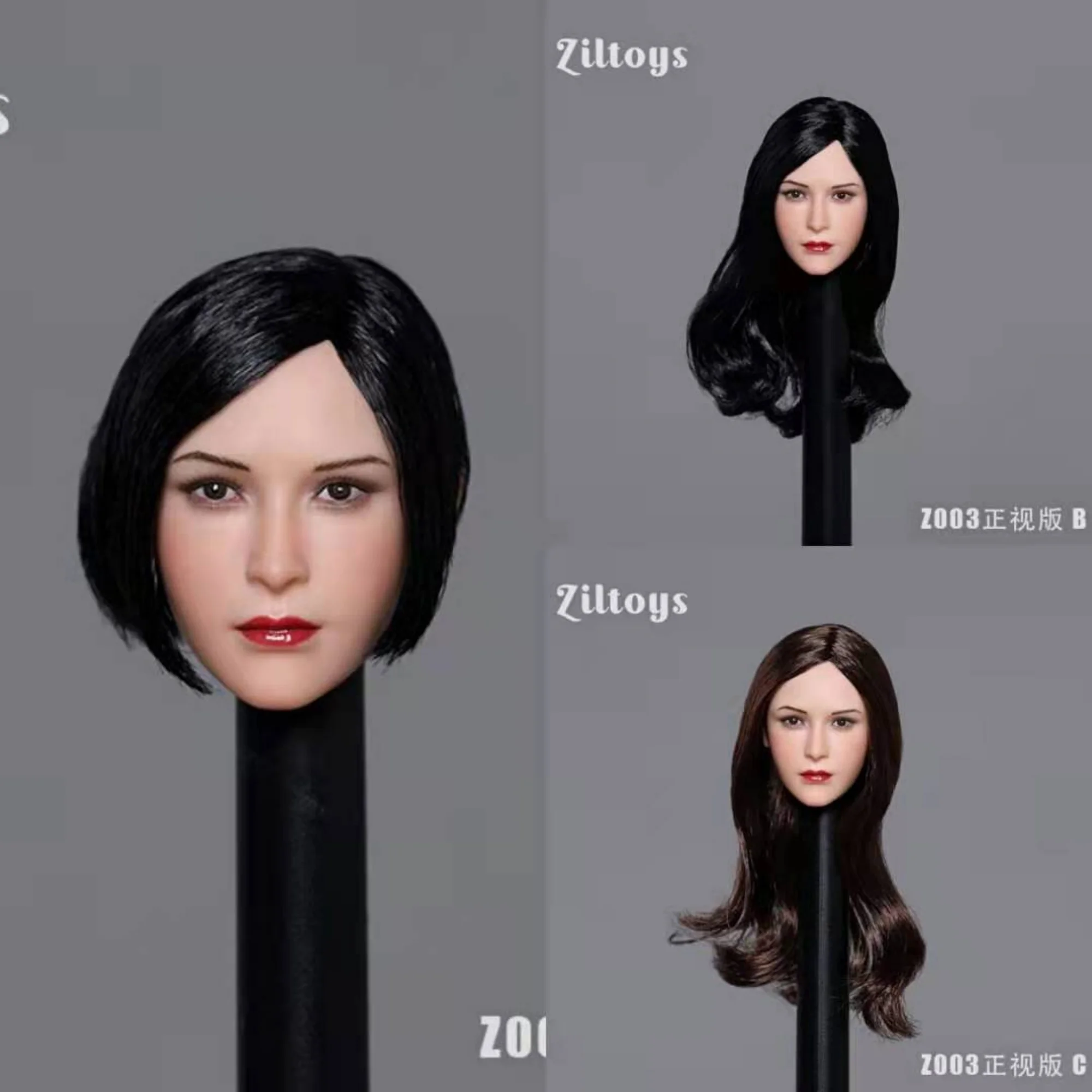 

Ziltoys 1/6 Z003 Biochemical Girl Ada Wong Head Carving Sculpt Model Toys