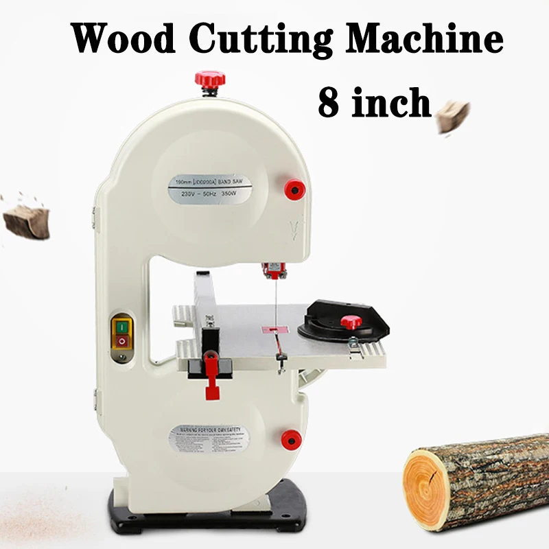 2026 8 inch Electric Wood Machine Saw Multi-angle Sawing Circular Cutting Machine Carpentry Jig Saw Table 220V