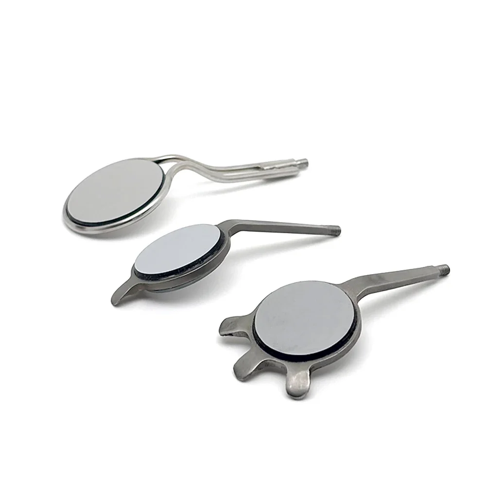 Double Sided Dental Mouth Mirror High Quality Anti Fog Rhodium Oral Mirror Reflector Reusable