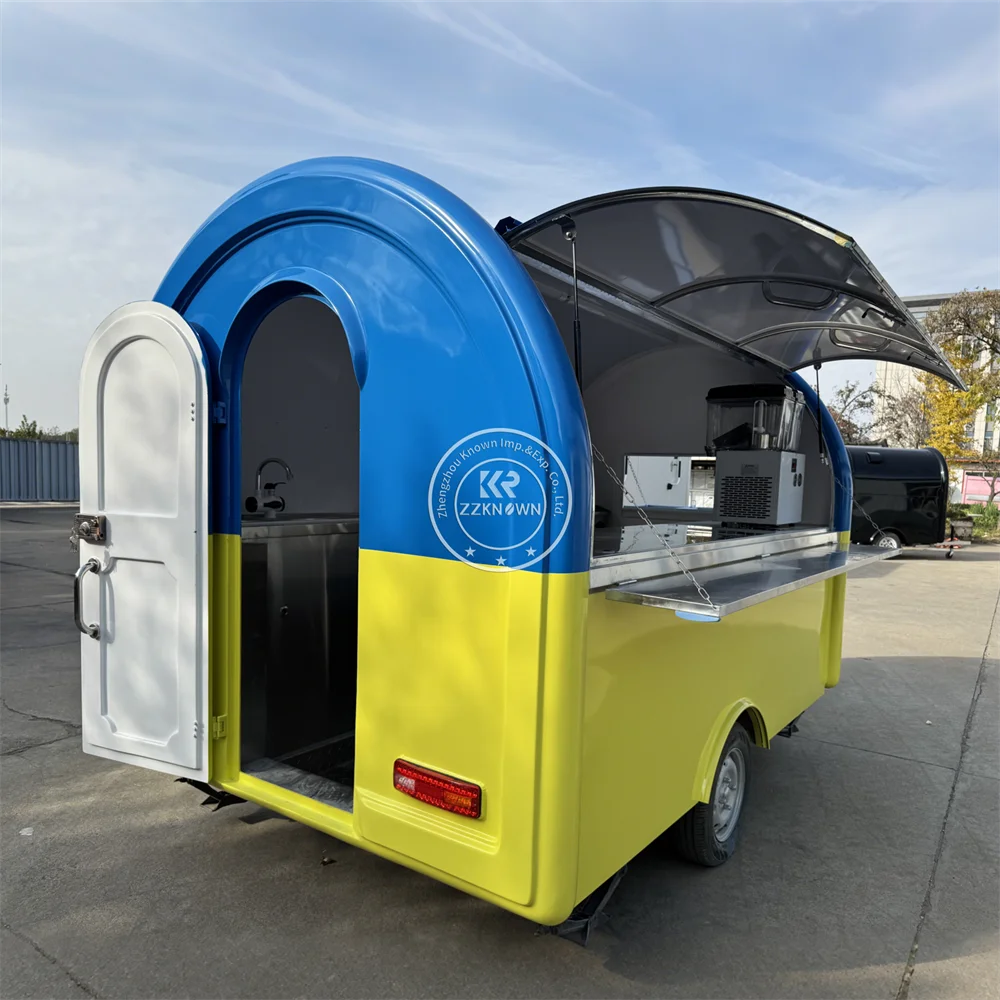 Concession Trailer Food Traile - огляд і ціна Mobile Coffee Van Equipment