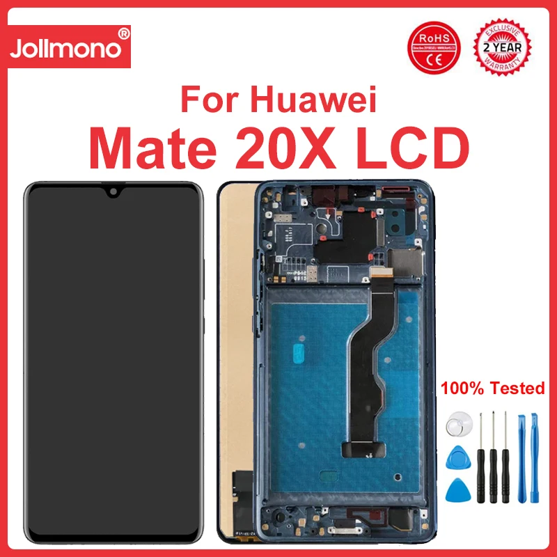 

7.2'' FHD 1080 x 2244 Display for Huawei MATE 20X LCD Touch Screen Digitizer Assembly MATE20 X LCD