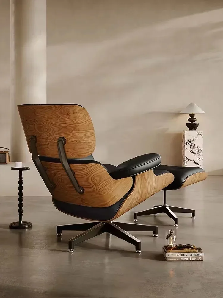 Italian Artist Brand Office Chair,Designer Art Single Sofa Chair, Living Room Leisure Chair, Simple Leather Leisure Chair