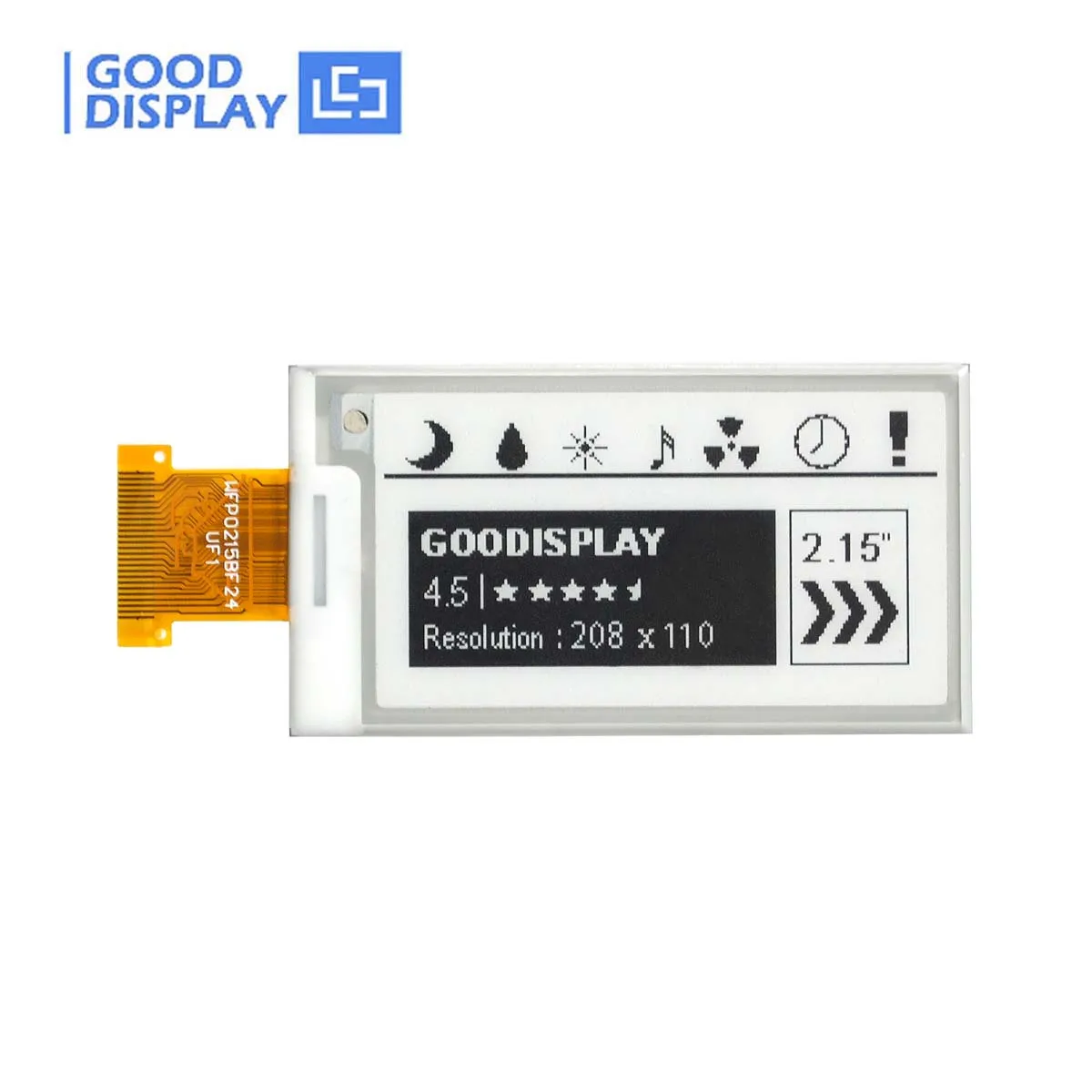 

2.15 Inch eink display screen low cost cheap, 208x112 SPI E-Paper-Display EPD Panel Partial refresh, GDEW0215T11