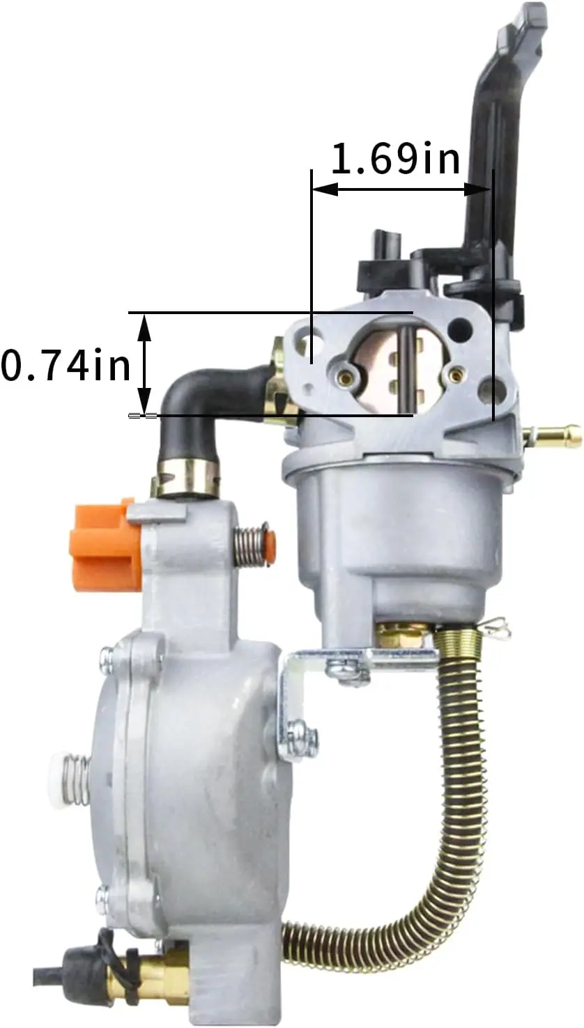 GX160 LPG/NG Carburetor Dual Fuel Conversion Kit for Predator 4000 4375 Generator Replace for Honda GX200 168F 170F 163cc Engine