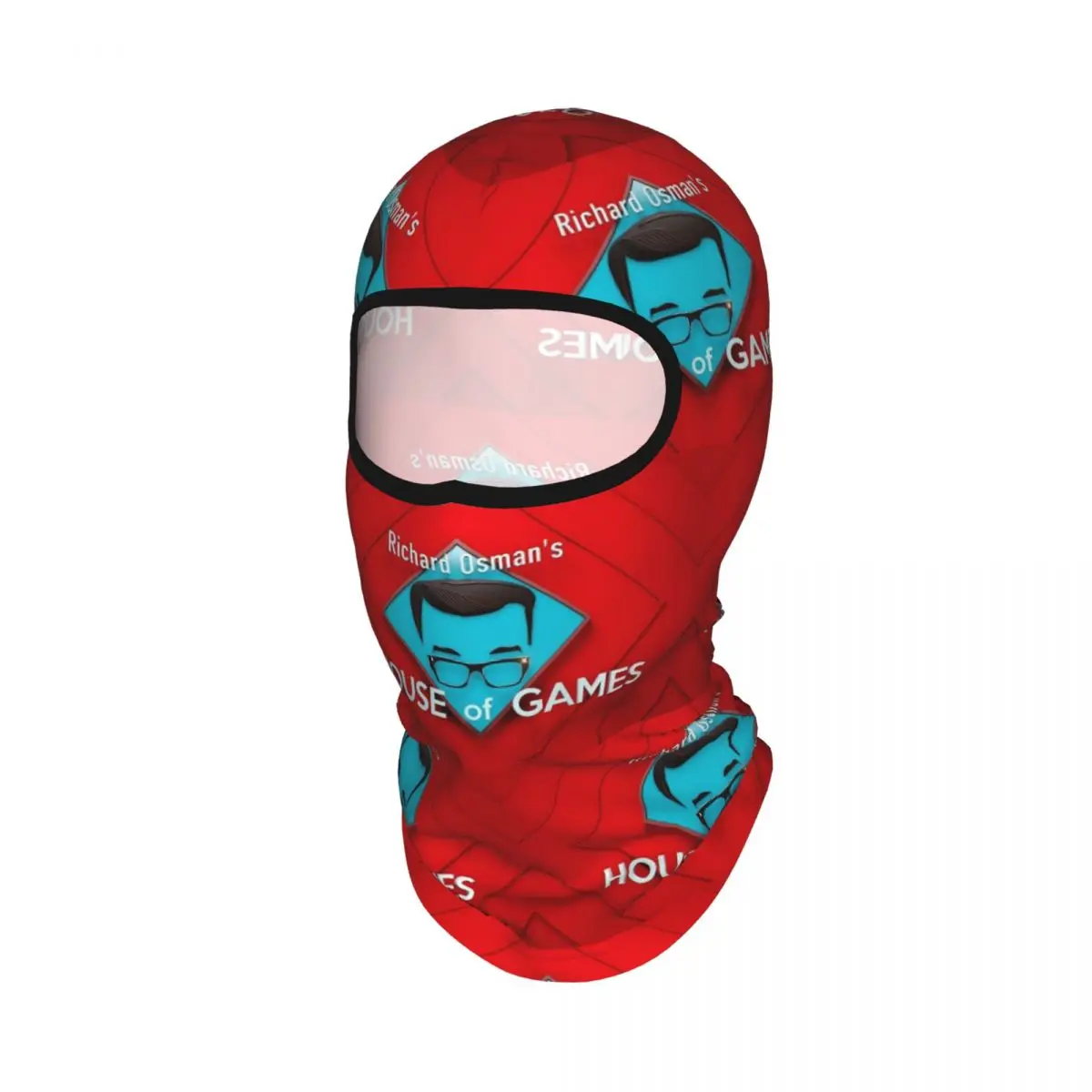 Richard Osman's House Of Gam Breathable Thin Balaclava Full Face Mask Sun Protection Neck Gaiter For Motorcycle Fishing Outdoor