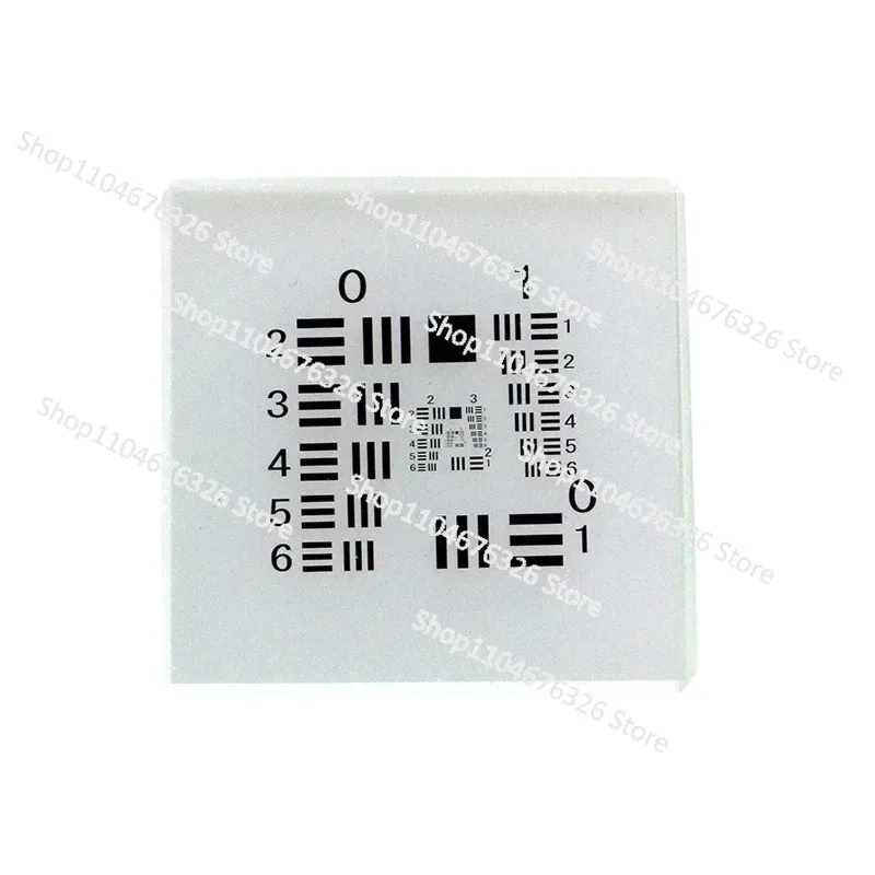 

Optical Resolution Test Board Resolving Power Test Target Usaf1951 Machine Vision Camera Calibration Board Correct Pieces 25*25