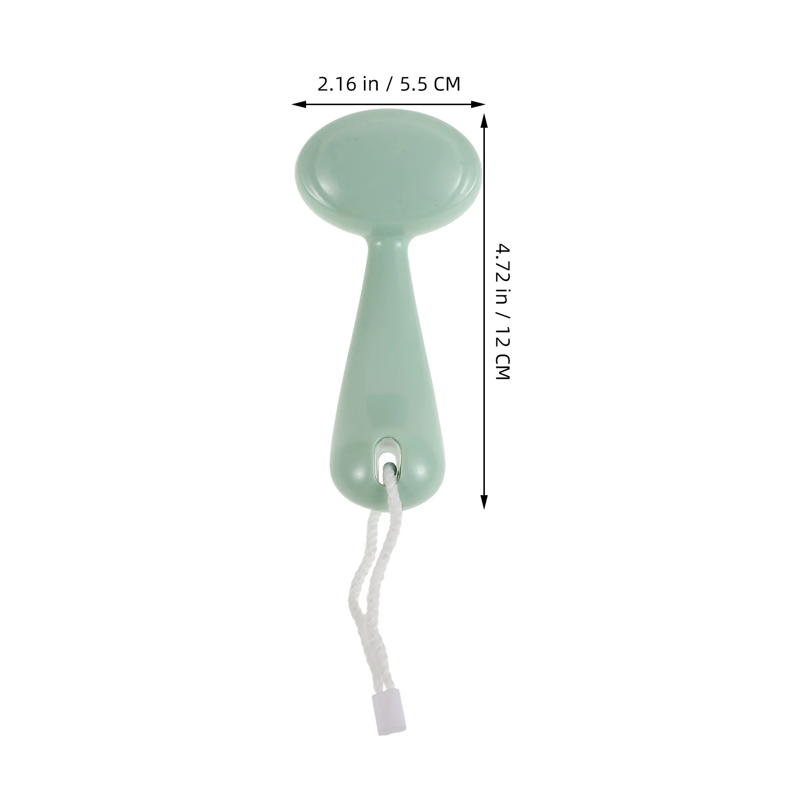 Brosse faciale à Long manche, exfoliante vert clair, brosse de nettoyage du visage, élimination des points noirs, épurateur du visage, outil démaquillant