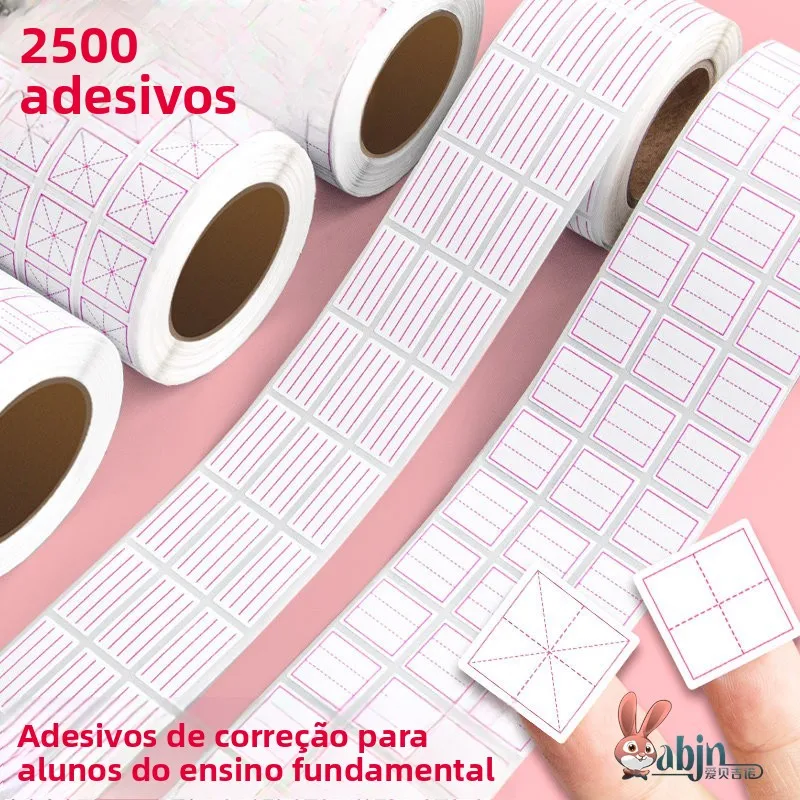 kabuchino-correction-stickers-for-primary-school-students-small-square-grids-chinese-character-modification-stickers