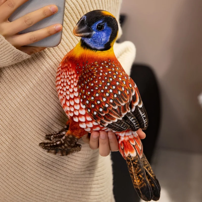 Simulación de peluche de capó de indias Reallife, lindo Animal relleno Kawaii, pollo con perlas esponjosas para niñas, niños, decoración de regalo para bebés