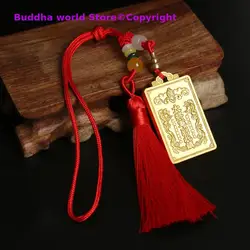 2026 HOME CAR Geomantic omen master all-powerful Amulet exorcise evil spirits Bless safety Bring good luck gold medal talisman