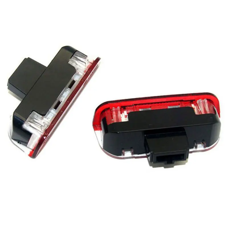 12Pcs Car LED Door Warning Light Welcome Projector For Golf 6 7 Jetta MK5 MK6 Passat B6 B7 CC TIGUAN Scirocco-X59A