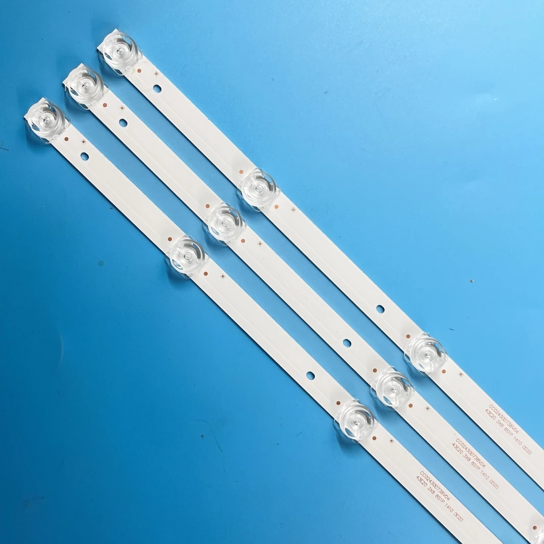 Rétroéclairage TV cc02430d738v03 cc02430d738v04 cc02430d738v08 pour STARWIND SW-LED43F302BT3 dexp f43e8000q f43d7000q 43lst5970
