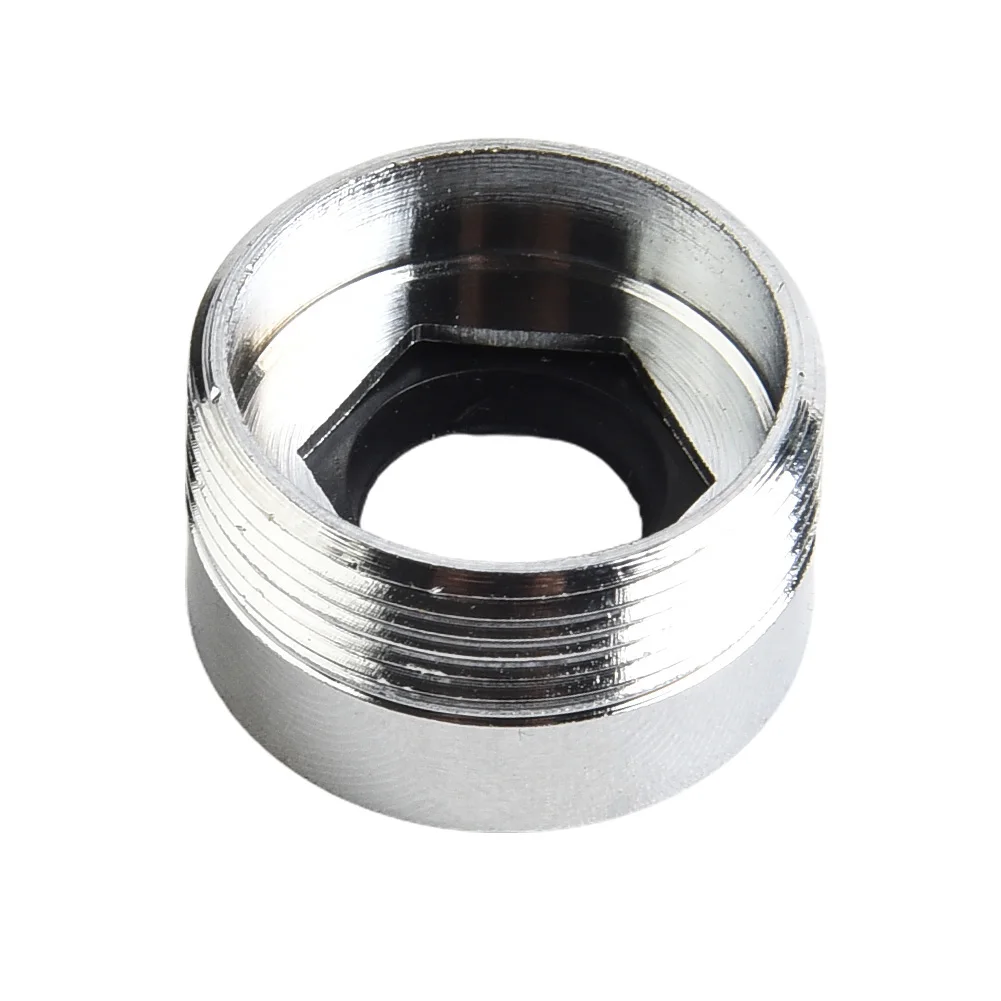 Metal Adaptor, Inside Thread Water saving Adapter, Faucet Aerator Connector, Suitable for Home, Office, School, Public Places