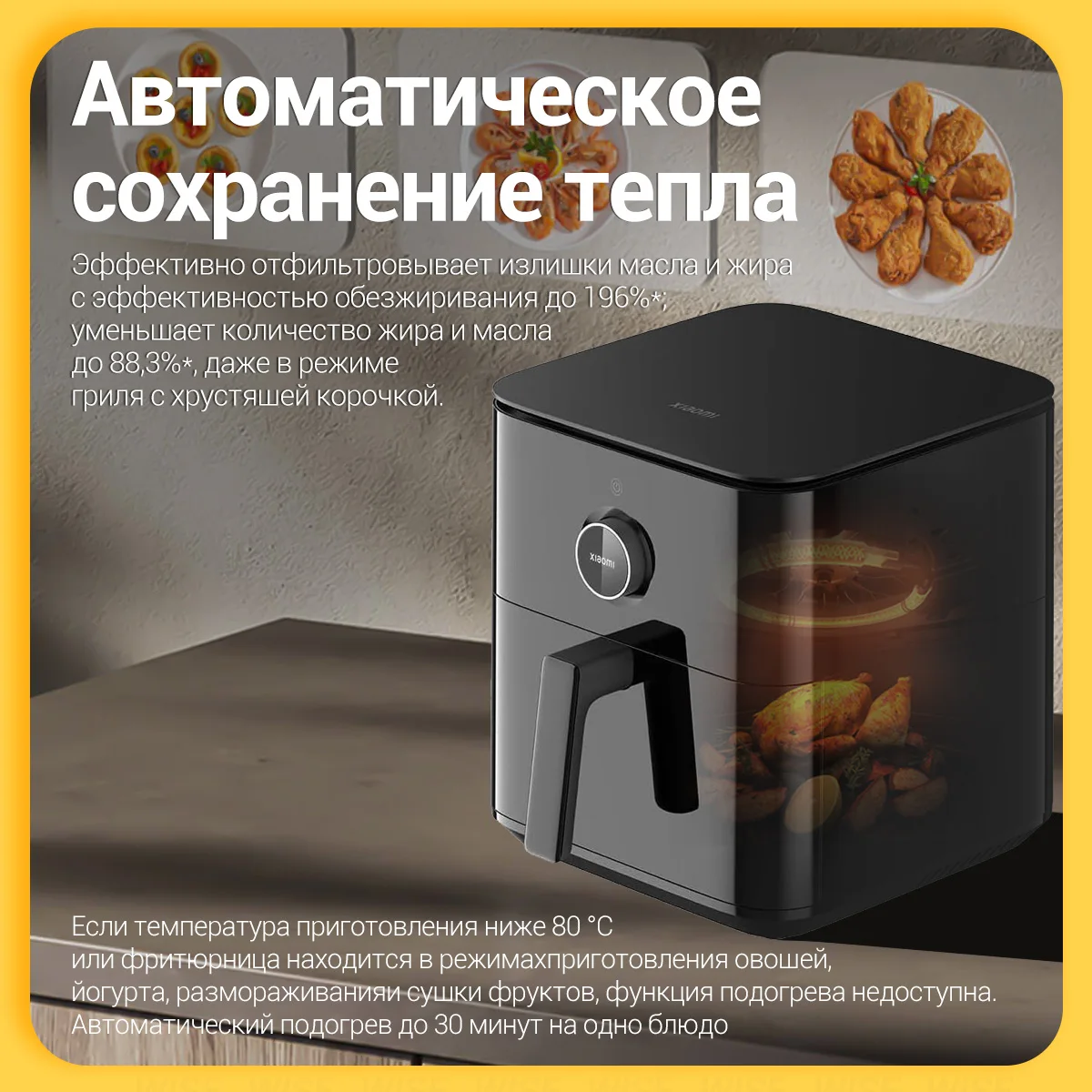 Рисунок 4 - Аэрогриль фритюрница Xiaomi Mijia Smart Air Fryer 6
