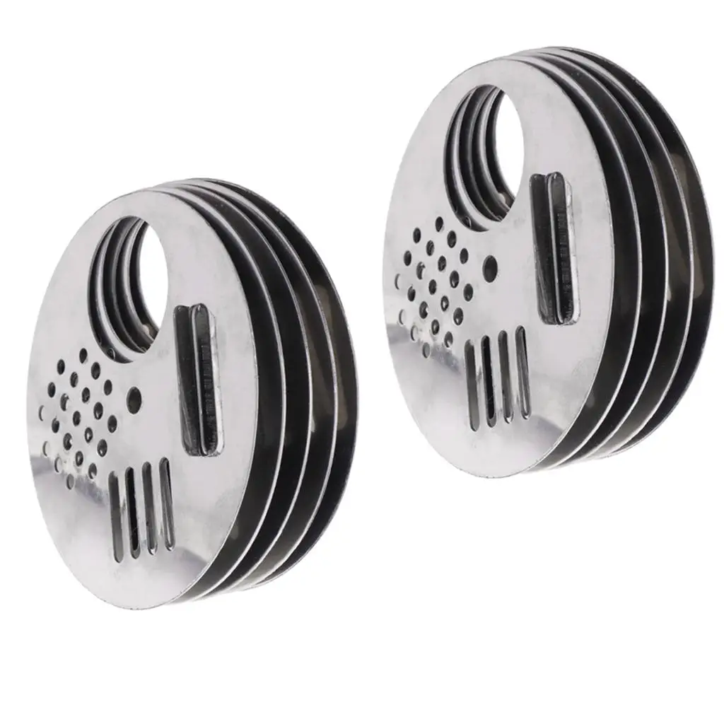 10pcs Durable Stainless Steel Rotating Bee Hive Entrance Bee Box Parts