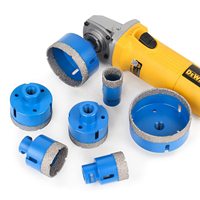 HEDA M14 Thread Dry Vacuum Brazed Diamond Core Ceramic Tile Hole Saw Cutter Granite Marble Drill Bits Tiles Crowns 6-120mm