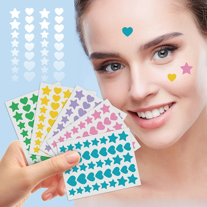 280 szt. Niewidoczne plastry na trądzik Usuwanie wyprysków Hydrokoloidowe plastry przeciwtrądzikowe Plamy Korektor Naprawcze naklejki Wodoodporne
