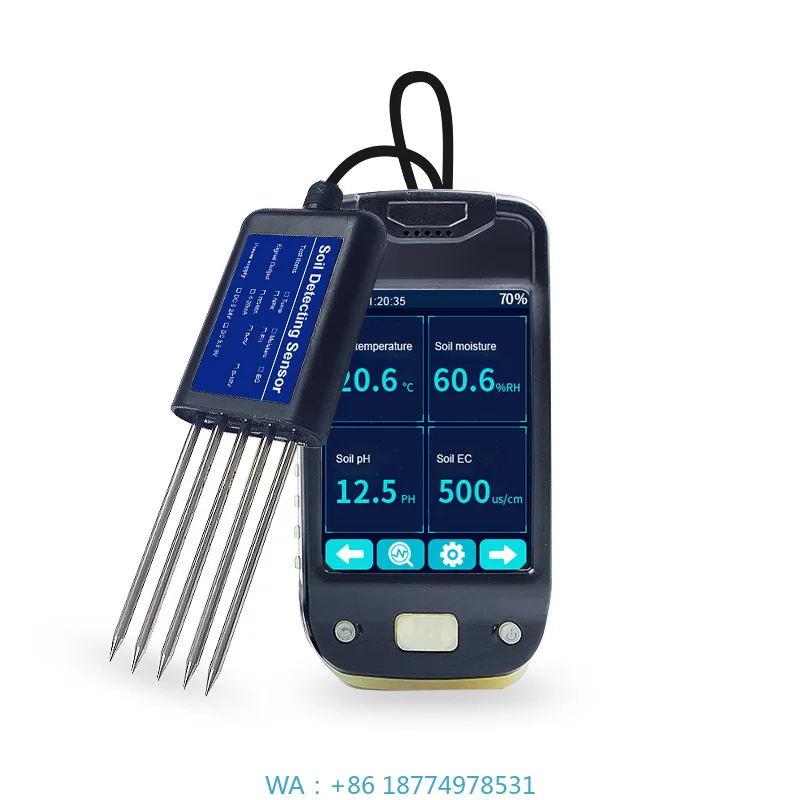 

Анализатор 7-в-1 для интеллектуального посадки. Прецизионное тестирование почвы. Простой.