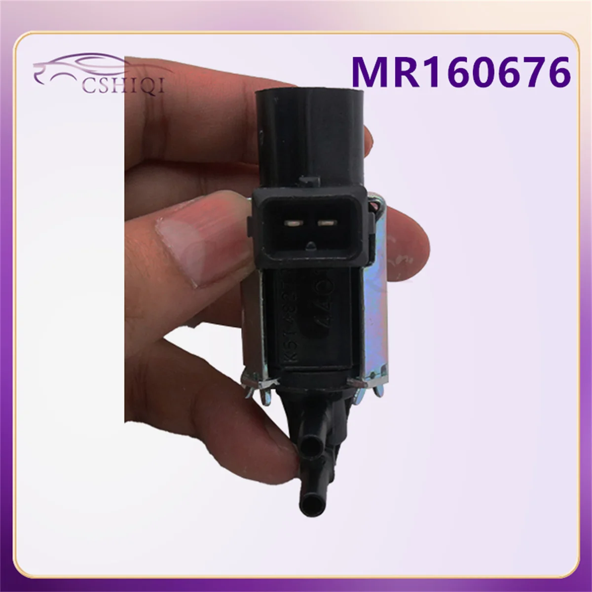 MR160676 Katup Solenoid Pembersih Tabung Uap Emisi untuk Suku Cadang Mobil Mitsubishi Outlander LS XLS ES V6 2007 2008 2009 3.0L