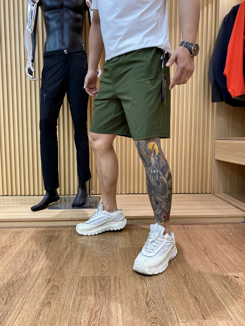 

Outdoor Lightweight Men's orts Qui-Dry Breathable Water-Resistant Versatile Functional Summer Casual Pants Loose Fit Stra...