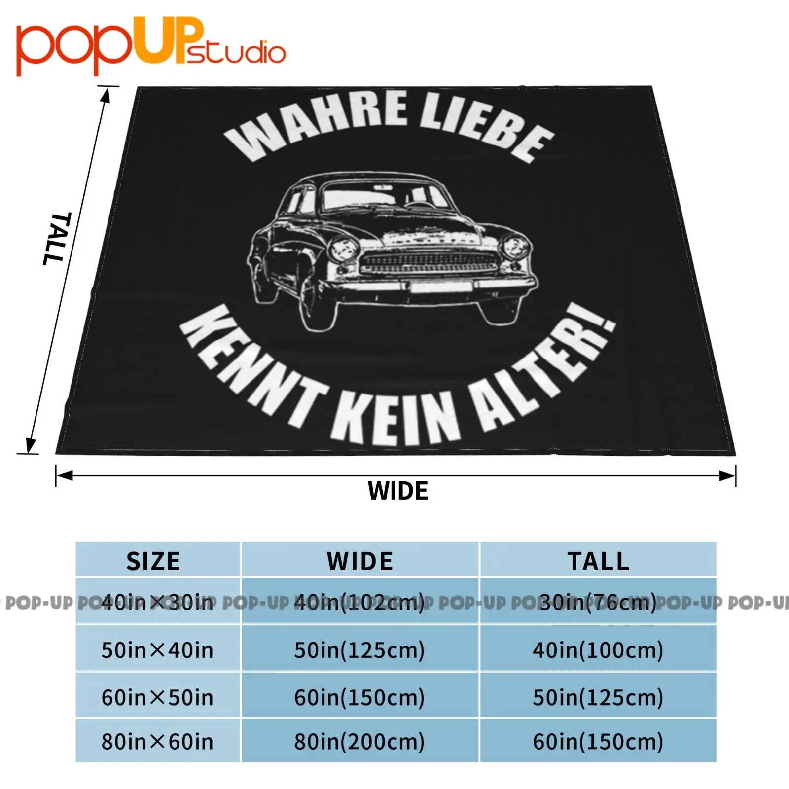 Wartburg 311 Limousine Ultra-Soft Blanket Quilt Winter Sofa Cover Bed Covers view 5