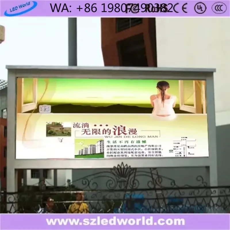 

High Resolution LED Display Board, Stable Structure Designed for Long-Term Fixed Installation and Outdoor Advertising Use
