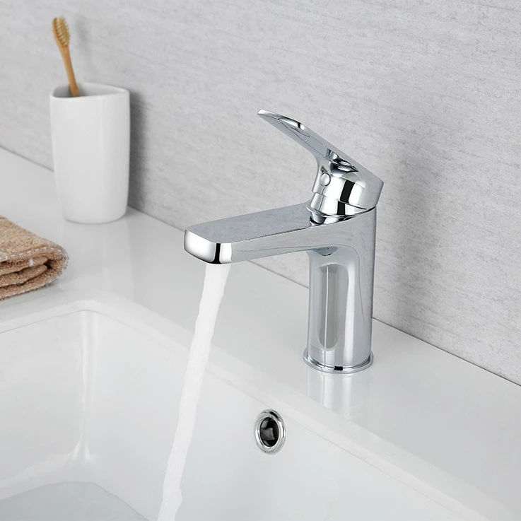 

Смеситель для раковины с одной ручкой и двойным управлением горячей и холодной водой DL363R/321S/315S