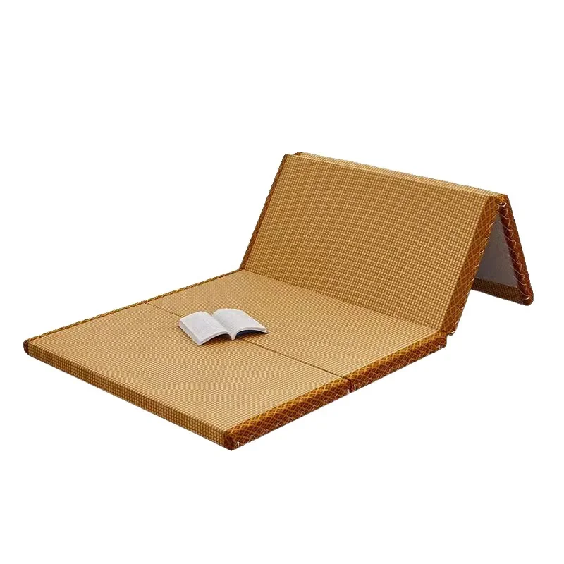 

Mat folding futon mattress coconut palm floor bunk lunch break summer nap