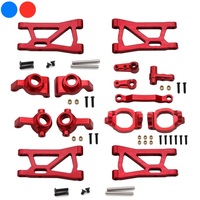 Remo Hobby Smax 1631 1635 1651 1655 Metal Steering Block C-Hub Carrier Steering Assembly Suspension Arm RC Car Upgrade Parts Kit