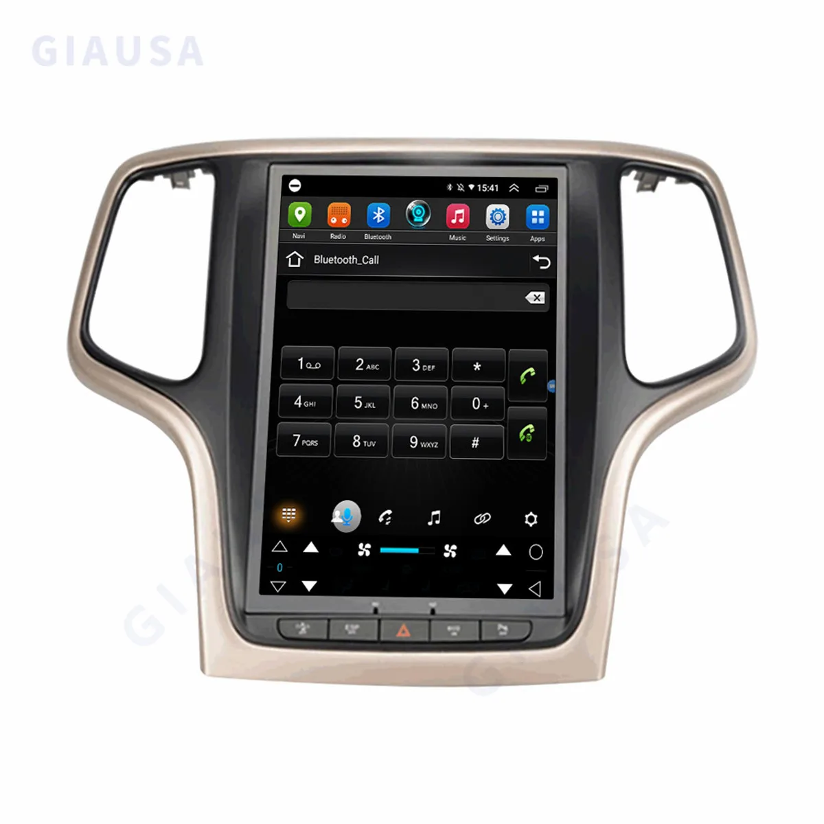 

Android13 Vertical Screen Car Multimedia Player For JEEP Grand Cherokee 2014-2018 GPS Navigation Audio Radio Stereo Head Unit