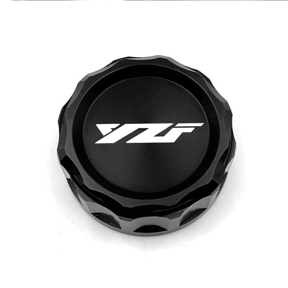 For Yamaha YZF R125 R7 R6 R1 R3 YZF-R125 YZF-R7 YZF-R3 Motorcycle Accessories CNC Rear Brake Fluid Reservoir Cap Cylinder Cover