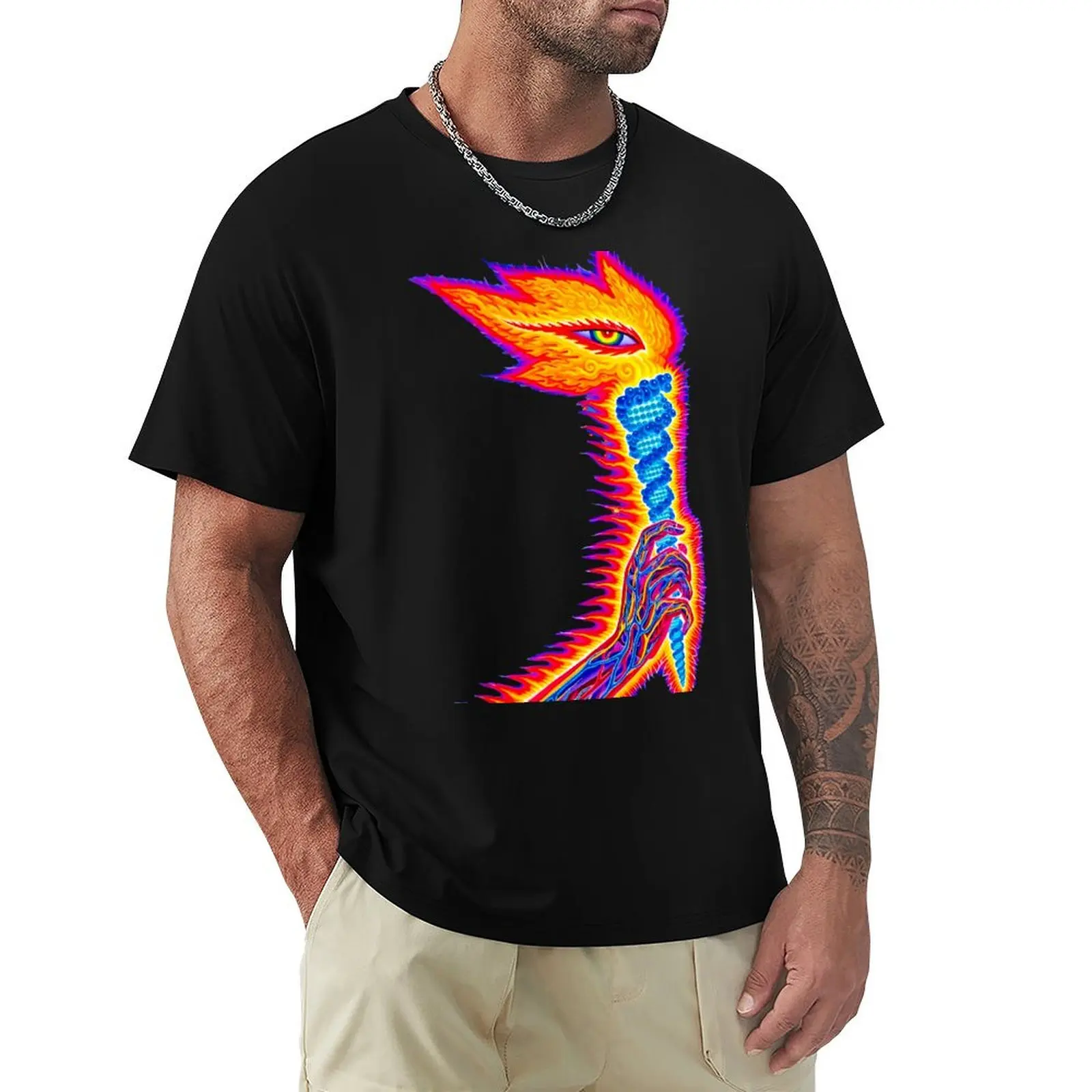 

lateralus aenima 10000 days reaction T-Shirt Basic Plain Short Sleeve Crew Neck Tee