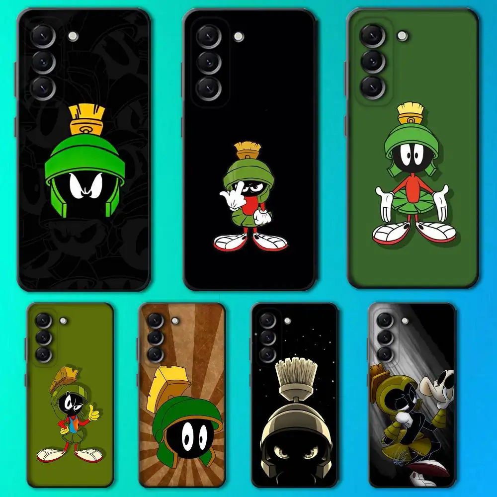 

M-Marvin The Martian Phone Case For Samsung Galaxy A13,A21s,A22,A31,A32,A52,A53,A71,A80,Soft Black Shell