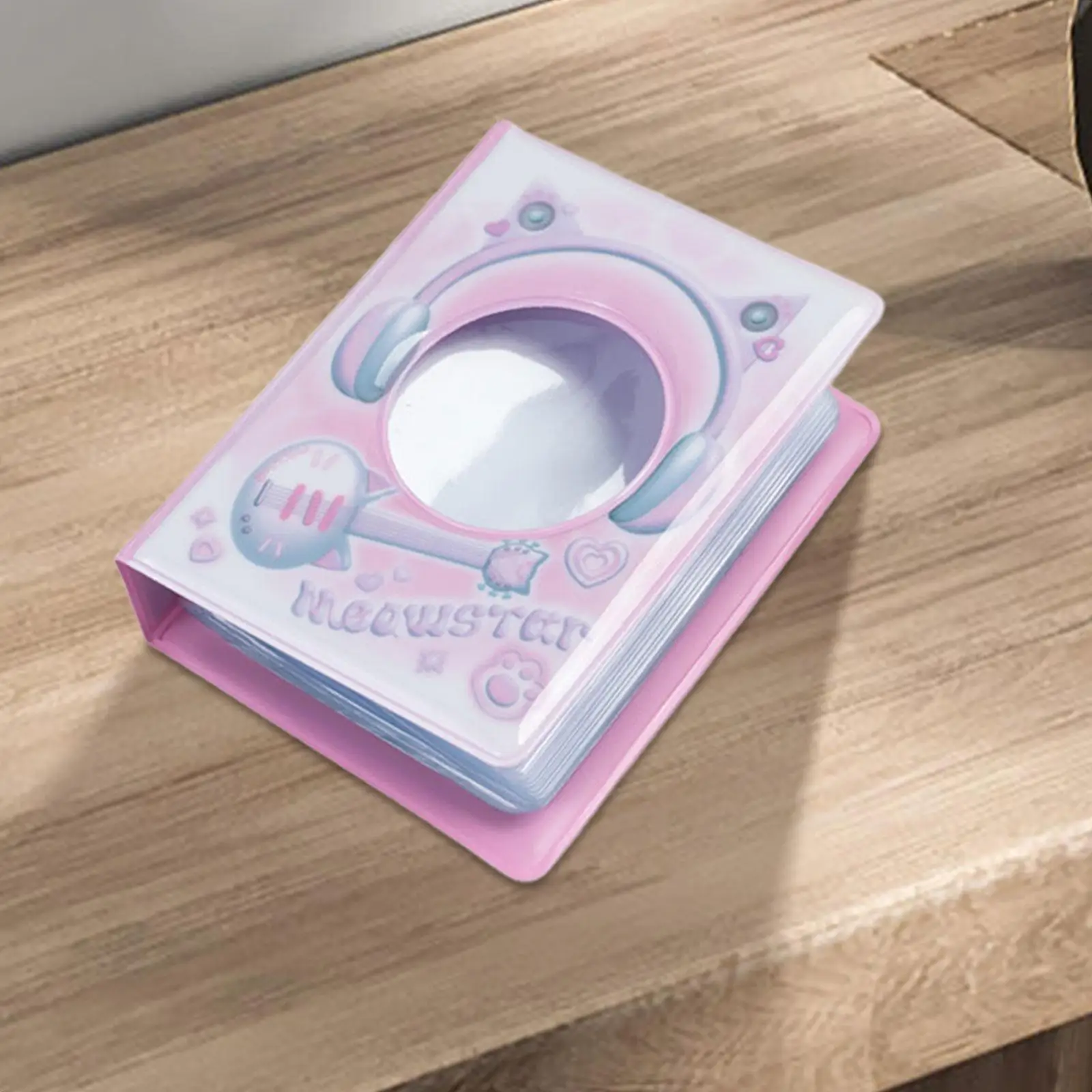 2-6pack 3 inch Photo Card Holder Mini Picture Album Cute for