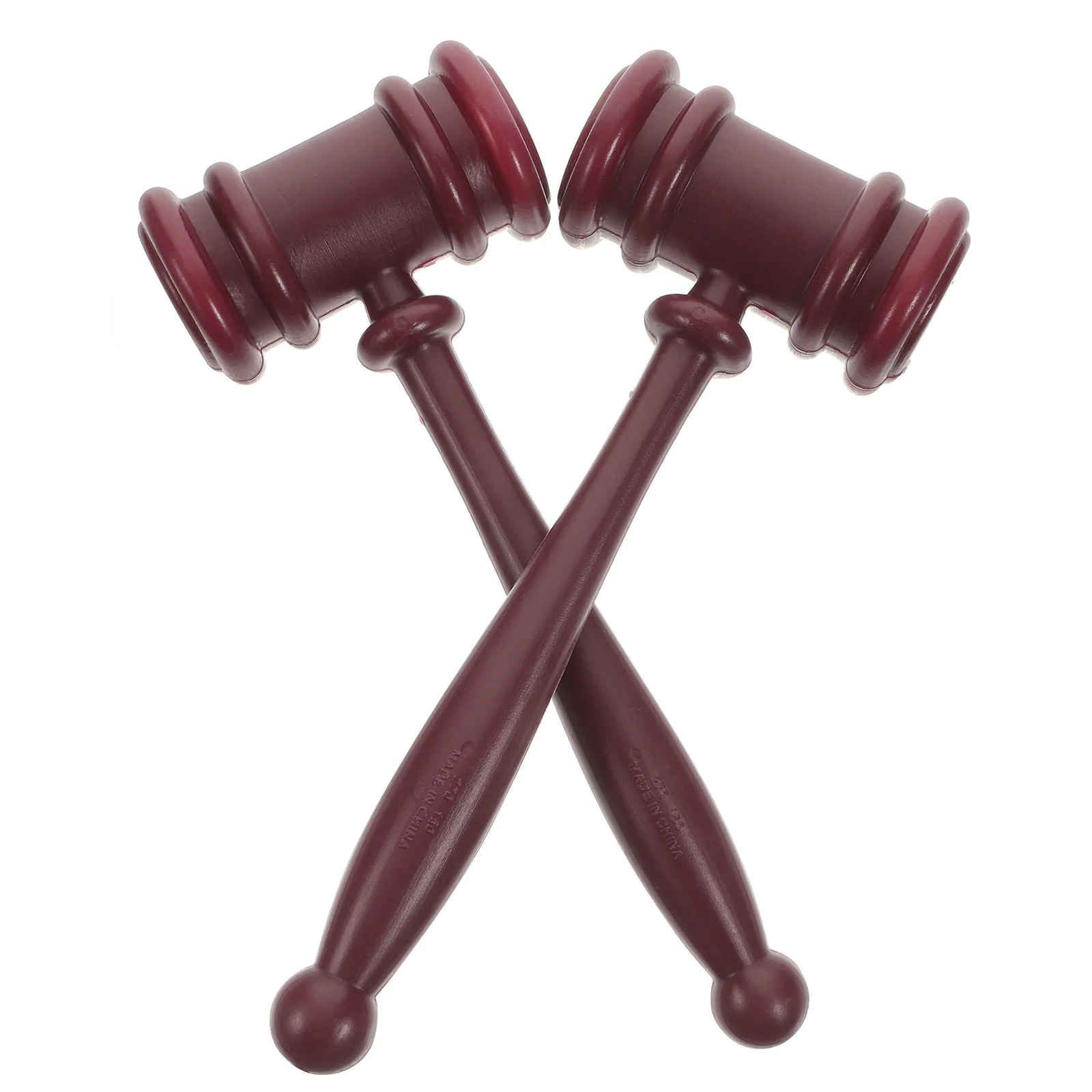 2 قطعة مطرقة القاضي في قاعة المحكمة أدوات مطرقة المزاد الصلبة المحمولة التعليمية الدعائم الحرف هدية للمحترفين القانونيين