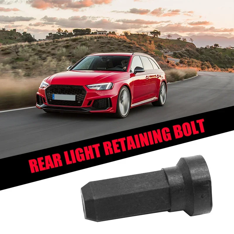 Plastic Car Tail Light Securing Bolt for Audi A3 8P A6 C6 TT 8J Black Replacement Parts 8P0945300 Auto Accessories